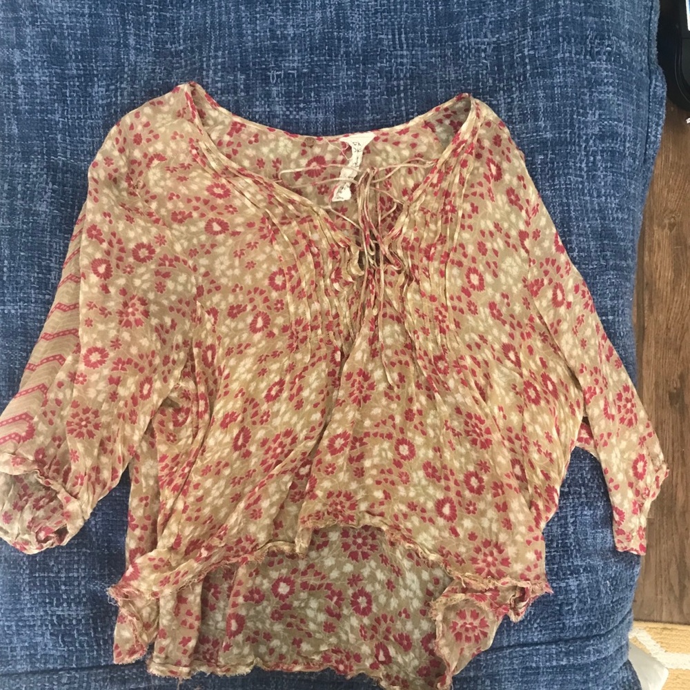 Free People floral top